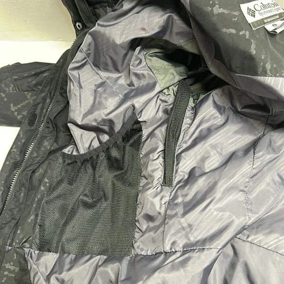 Columbia Whirlibird Coat Winter Snow Jacket Outershell Gray Black Womens Size XL - Picture 10 of 12